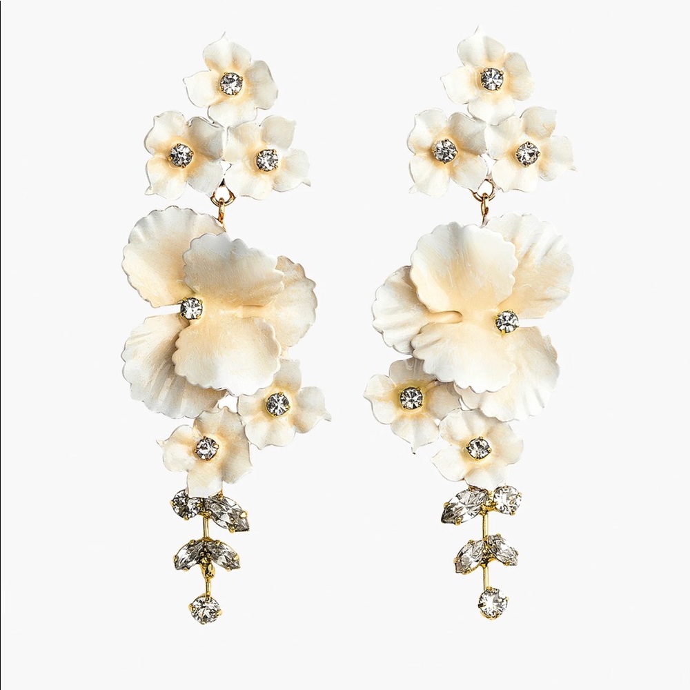 Gorgeous Jennifer Behr bridal earrings